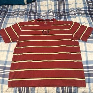 Hollister red stripe t-shirt